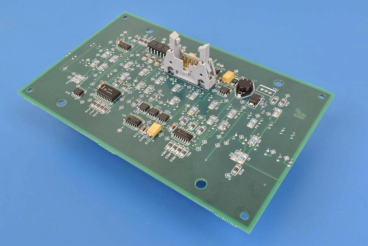 Used SCP 1902041B PCB 8" Elevator Comb Board .25" Pitch