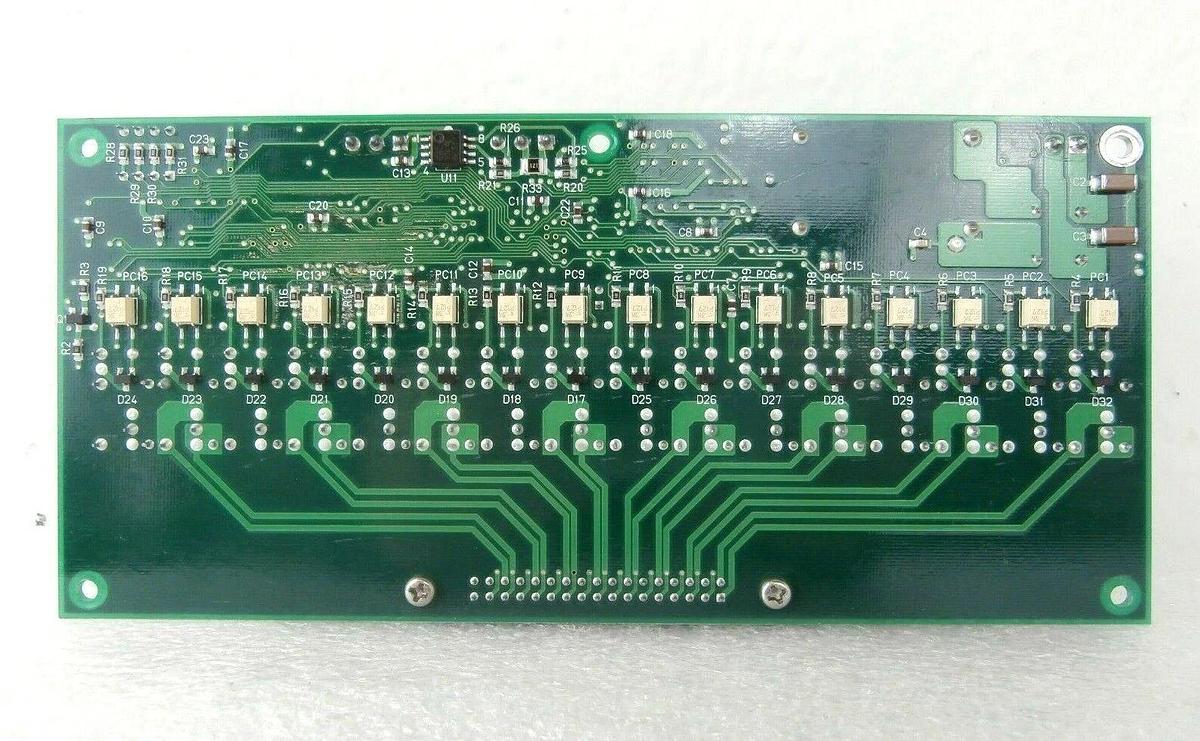 Used Dynax DNX2080 Terminal Relay Board PCB Fics-IOM/16RH1 TEL T-3044SS Working Spare
