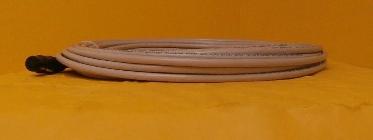 Edwards D37207596 iQDP Extension Cable 4 Pin XLR 15M Lot of 3 New Surplus