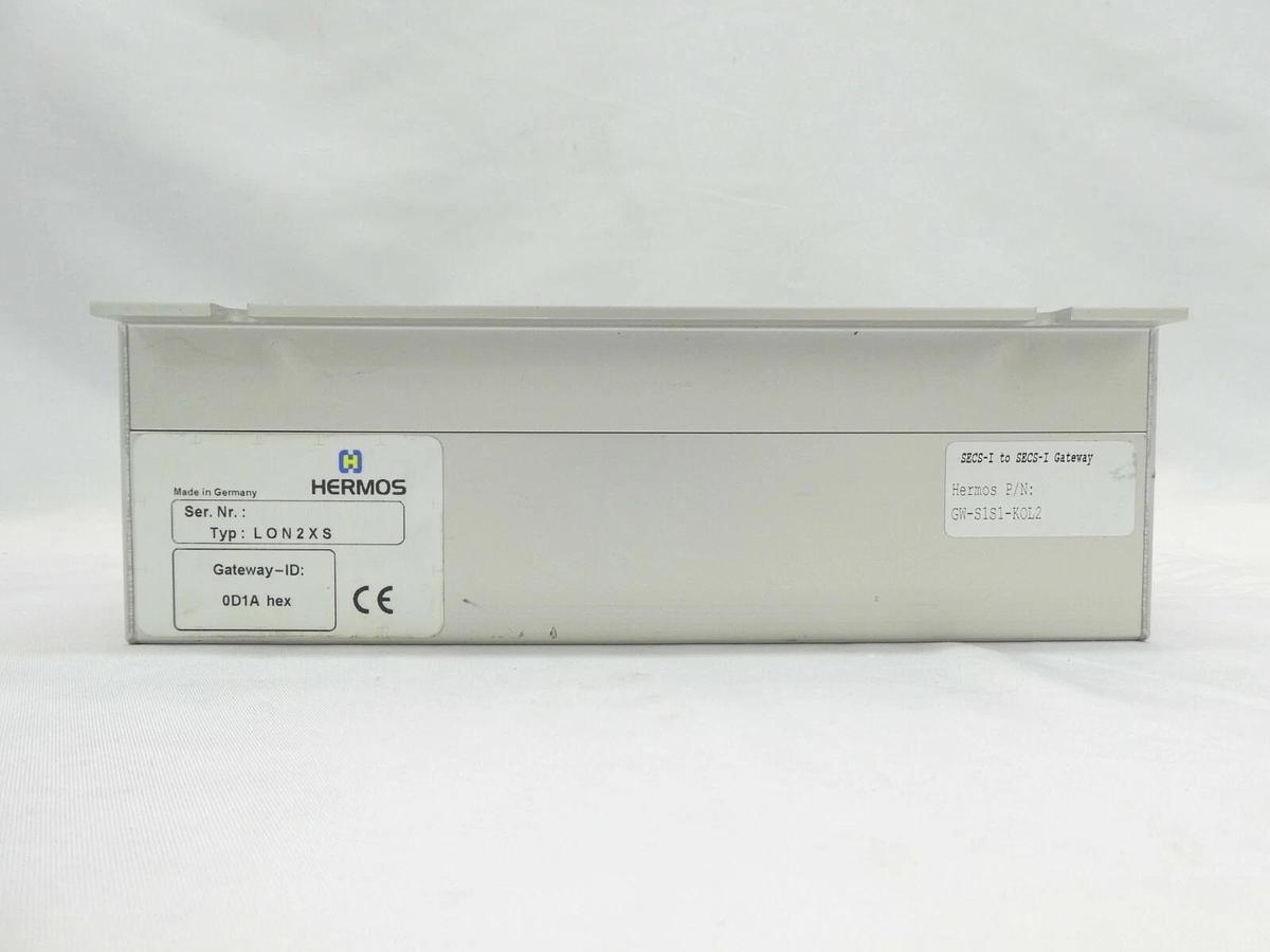 Used Hermos GW-S1S1-KOL2 SECS-I to SECS-I Gateway LON2XS Working Surplus
