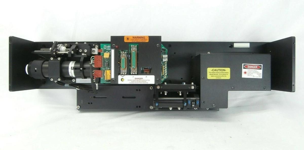 Used ESI Electro Scientific Industries LCA Laser Rail MVBE Shutter CKA 76646 73140