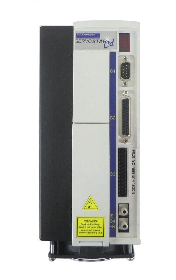 Used Kollmorgen PRD-AM40ASIC-A2 Servo Drive CR10704 SERVOSTAR CD Working Surplus