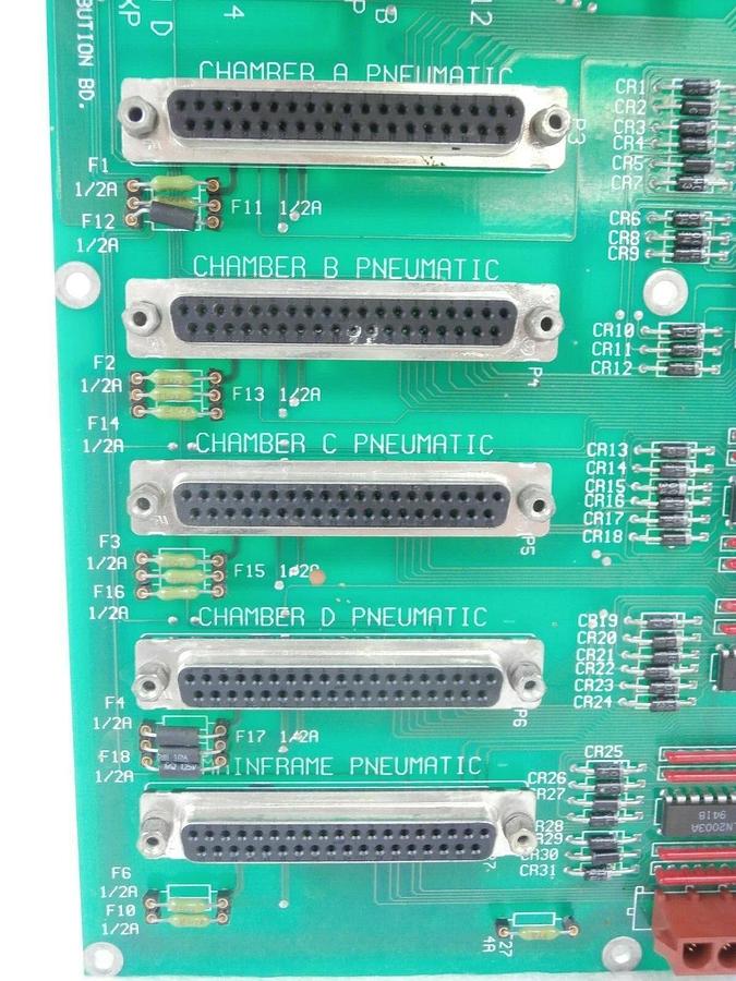 Used AMAT Applied Materials 0100-09242 Pneumatic Board PCB Samsung VAL-93-2784-86