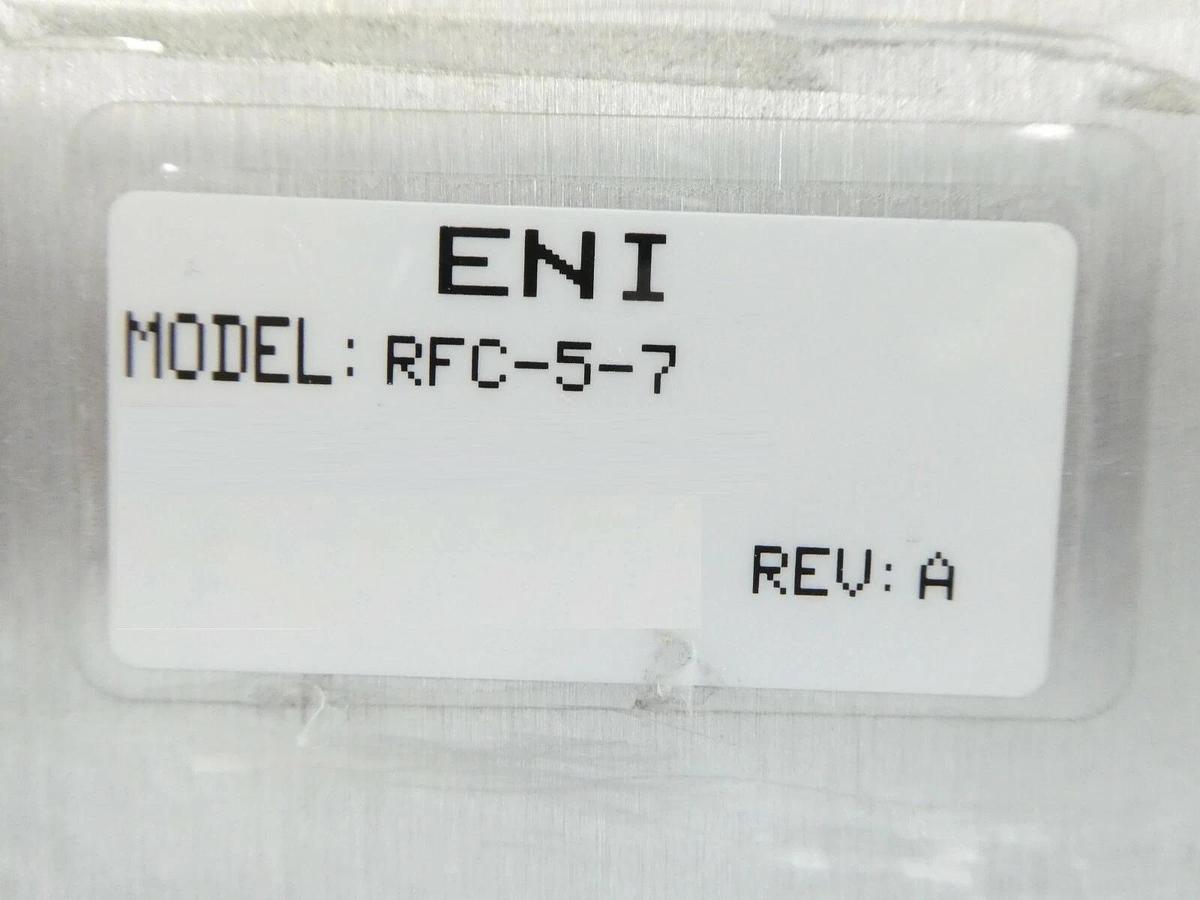 Used ENI Power Systems RFC-5-7 RF Matching Network MW Controller RFC-5 Working