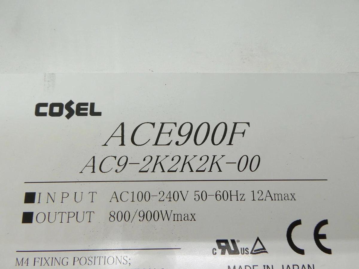 Used Cosel AC9-2K2K2K-00 Power Supply ACE900F Nikon NSR-S610C System Working Spare