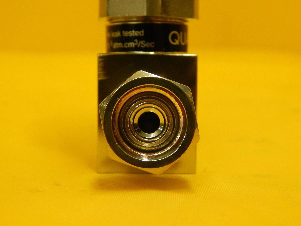 Used Qualiflow 2x10-9atm.cm3/Sec 2-Way Pneumatic Valve Lot of 4 Used Working