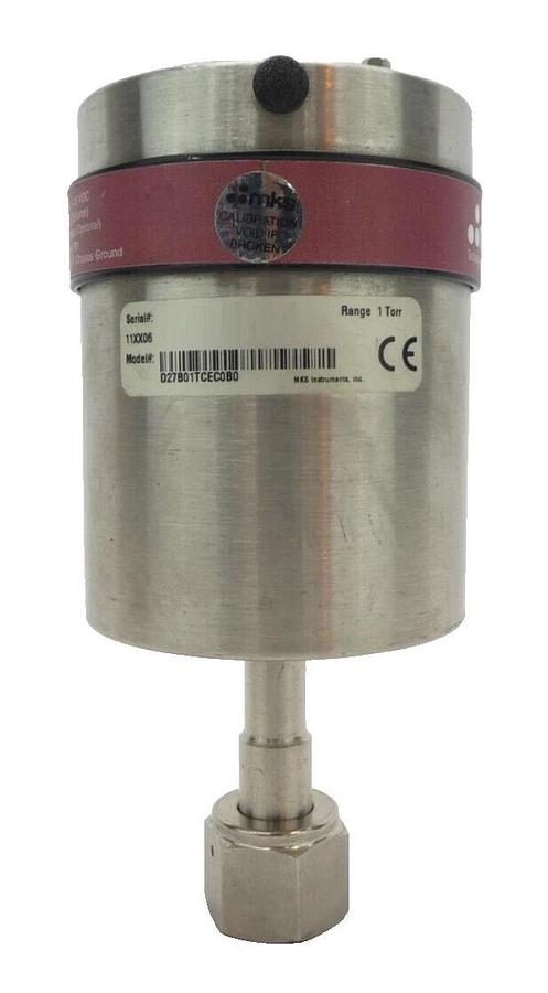 Used MKS Instruments D27B01TCEC0B0 Baratron Dual Range Manometer Tested Working