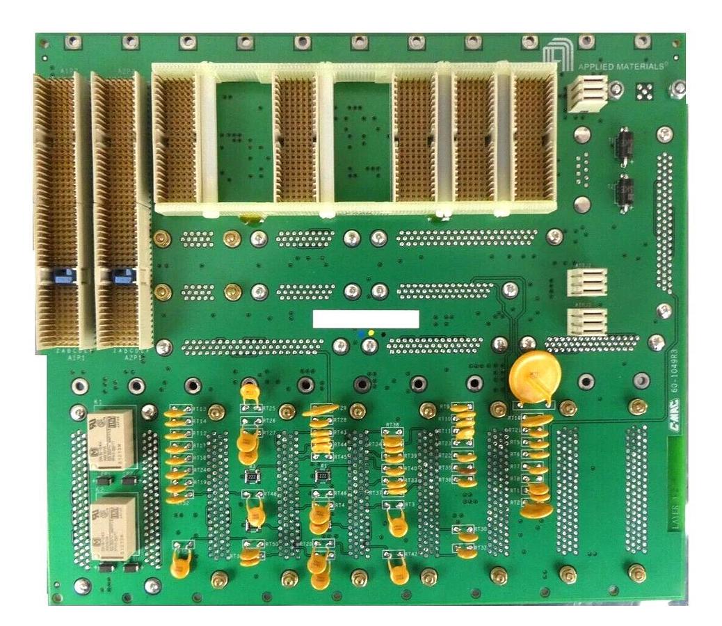 Used AMAT Applied Materials 60-CPCI-A08-100 Expansion Backplane PCB RMN-50M3 Working