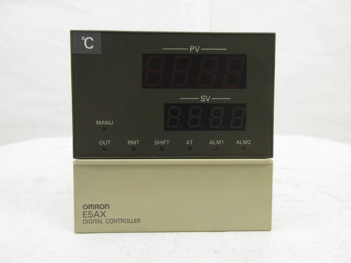 Used Omron E5AX-LA02 Digital Process Temperature Humidity Controller E5AX Lot of 3