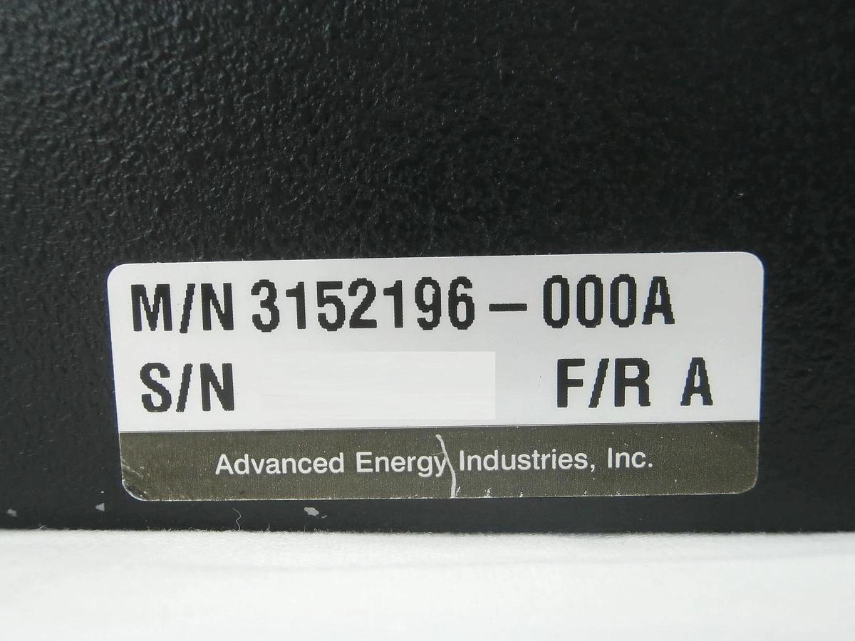 Used AE Advanced Energy 3152196-000A DC Interface Module Display Panel Used Working