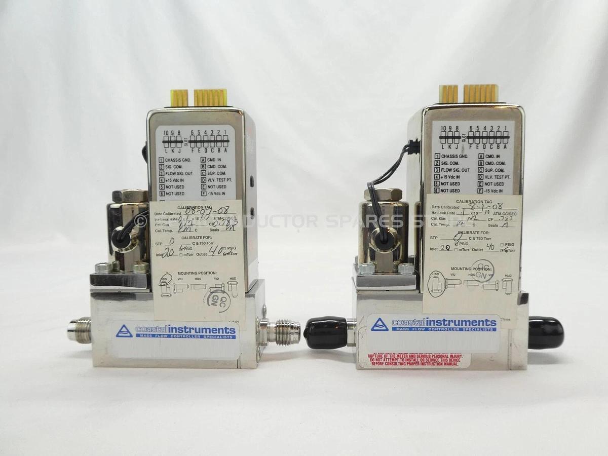 Refurbished Brooks 5964 Mass Flow Controller MFC 2000 SCCM PH3 Lot of 2 OEM Refurbished