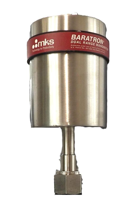 Used MKS Instruments D28H01TCEE0B0 Baratron Dual Range Manometer Working