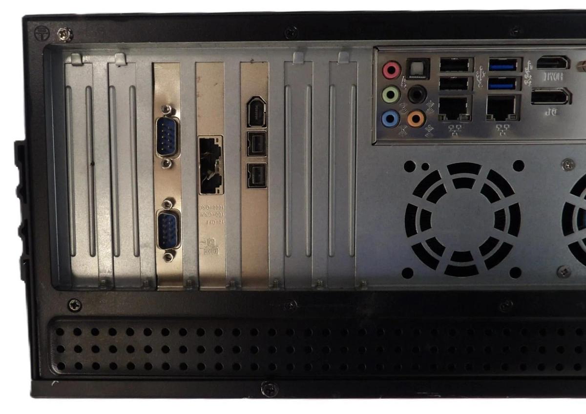 Used SuperLogics SL-4U-WS-PD-C236SAE-HA Rack Mount Server PC Working