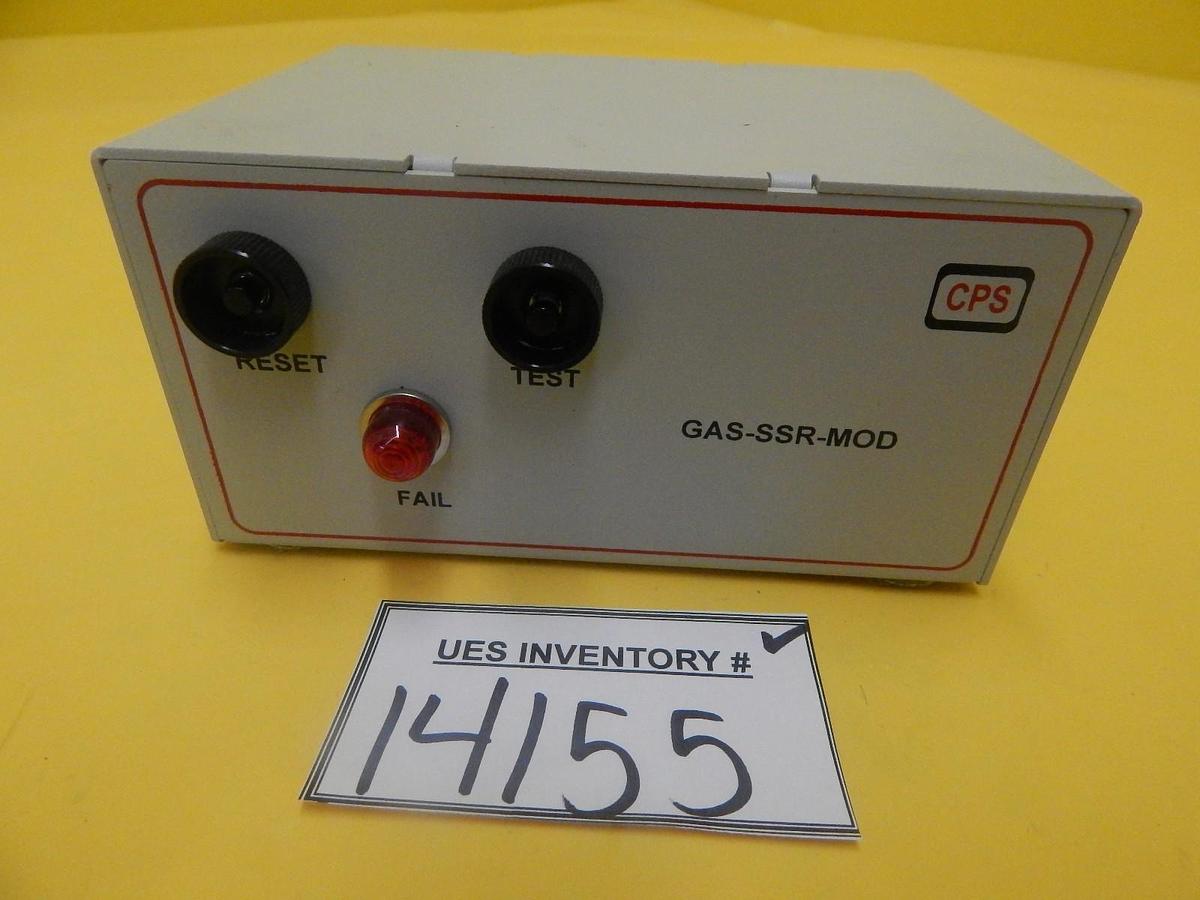 Used CPS Control Process Systems GAS-SSR-MOD Test Module CPS-SSR-GAS-FSM Used Working