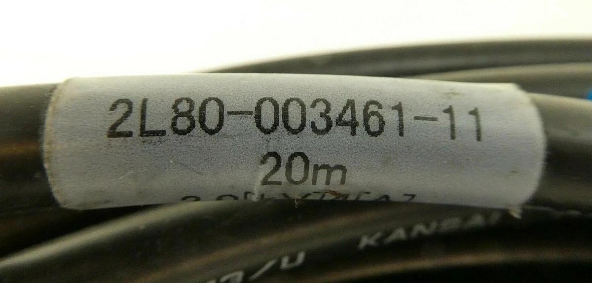 Used TEL Tokyo Electron 2L80-003461-11 RF Coaxial Cable 20M 66 Foot Working Surplus