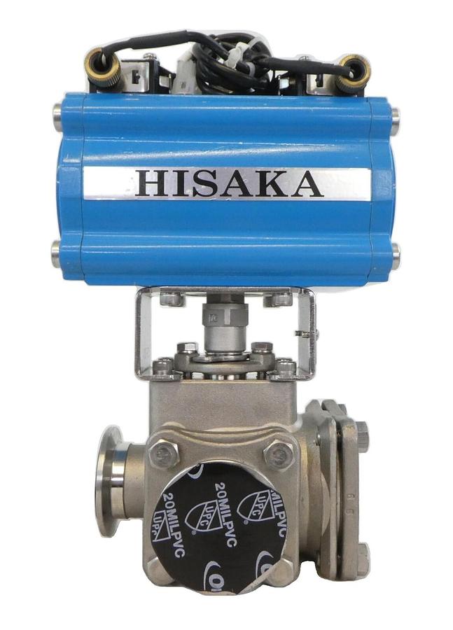 Used Hisaka SCS14A-25A Double Acting Actuator G45B AD07N Working Surplus