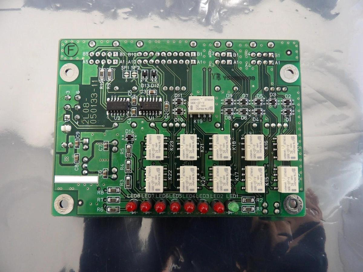 Used TEL Tokyo Electron 2L81-050133-V1 Timer PCB TAB35F-1/HTIL Lot of 5 Working