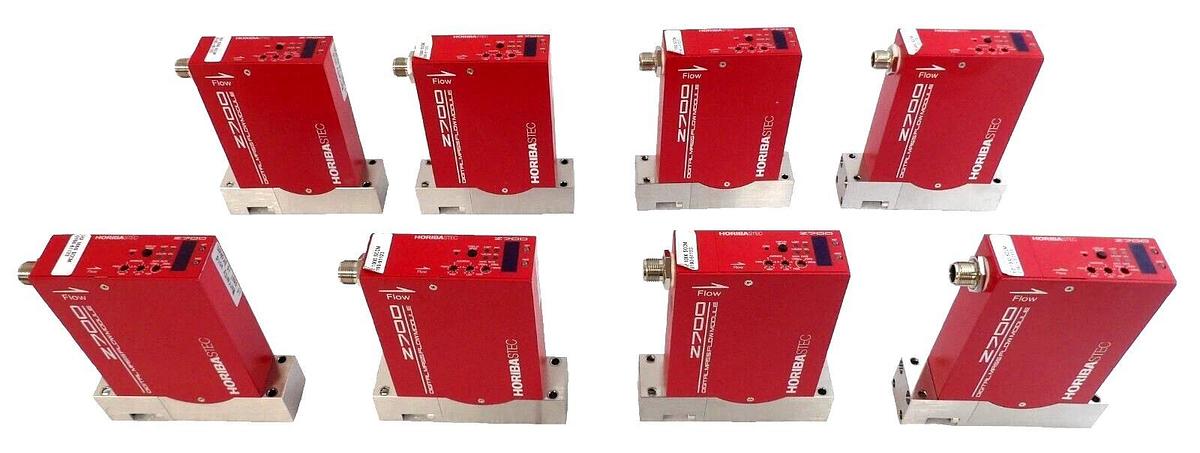 Used Horiba STEC SEC-Z714AGX Mass Flow Controller MFC Z700 Lot of 8 Working Spare