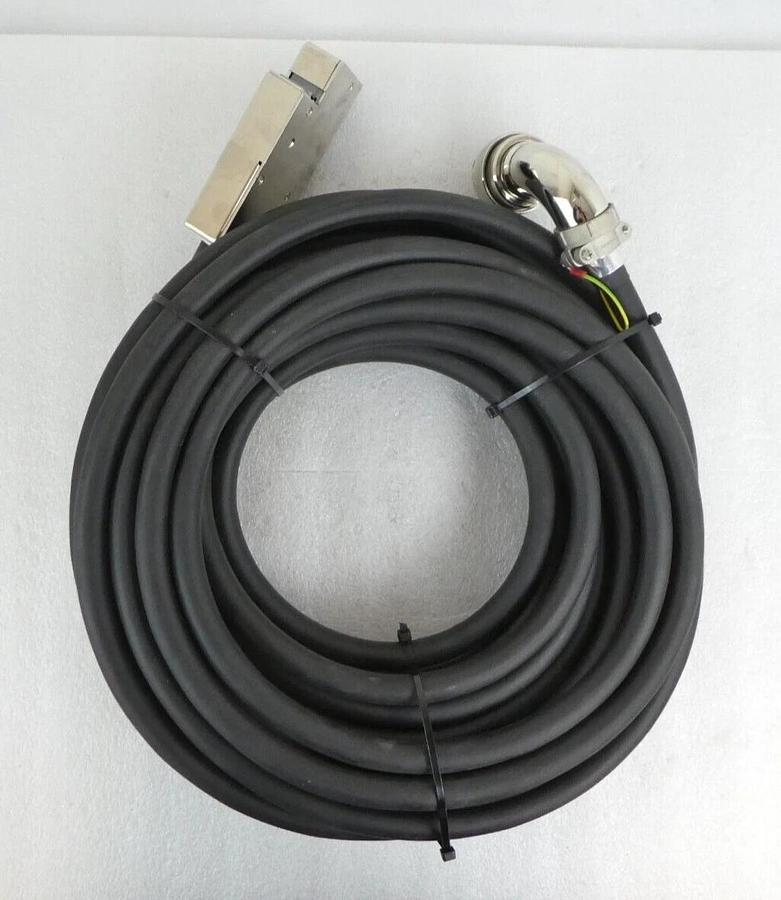 Used STP Edwards B718-30-080 Turbomolecular Pump Interface Cable 20M Working Surplus