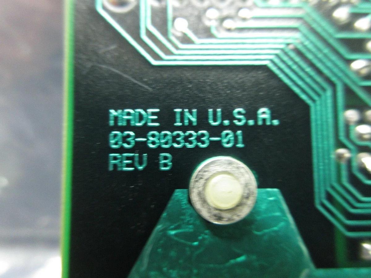 Used SVG Silicon Valley Group 99-80333-01 End Station CPU PCB Rev. C 90S Working