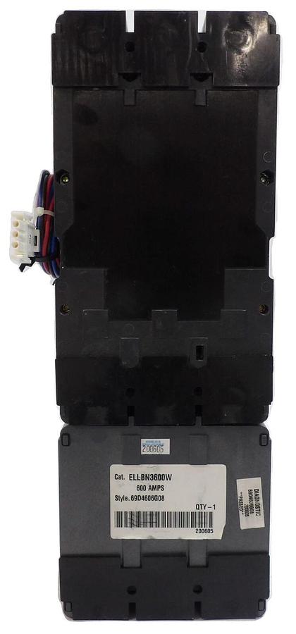 Used Eaton LGE3630NN 3 Pole Industrial Circuit Breaker L630E ELLBN3400W Working Spare