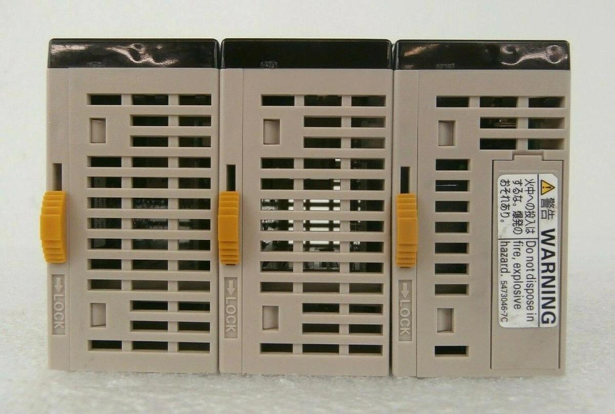 Used Omron CPM2C Compact Logic Controller PLC Chemical Cabinet TEL Lithius Working