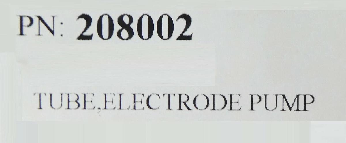 Varian Ion Implant Systems 208002 Electrode Pump Tube Reseller Lot of 2 New