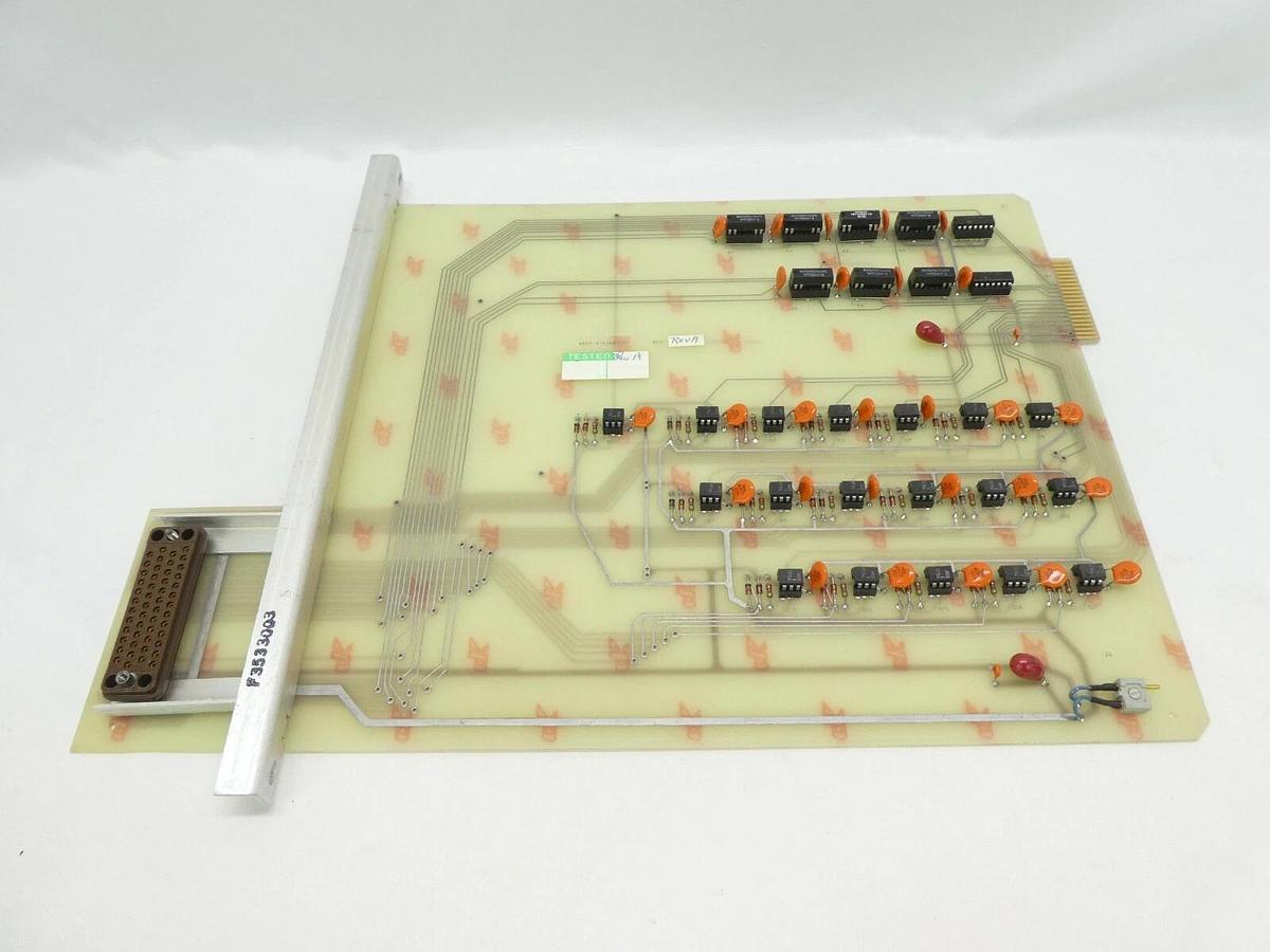 Used Varian Semiconductor VSEA E-F3849001 Isolation Interlock PCB Rev. A Working