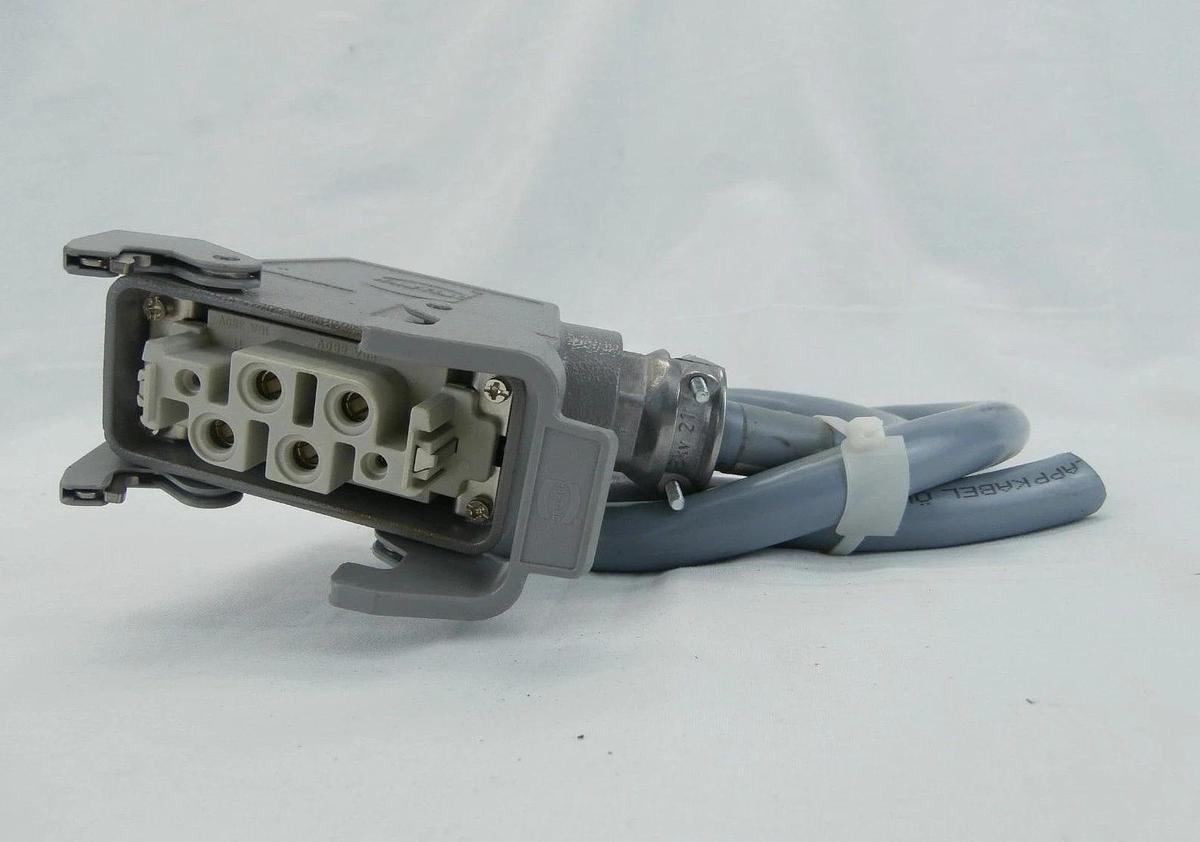 Used Edwards E21909516 iQDP Power Plug 1 Foot Cable iQDP40 iQDP80 Lot of 3 Working