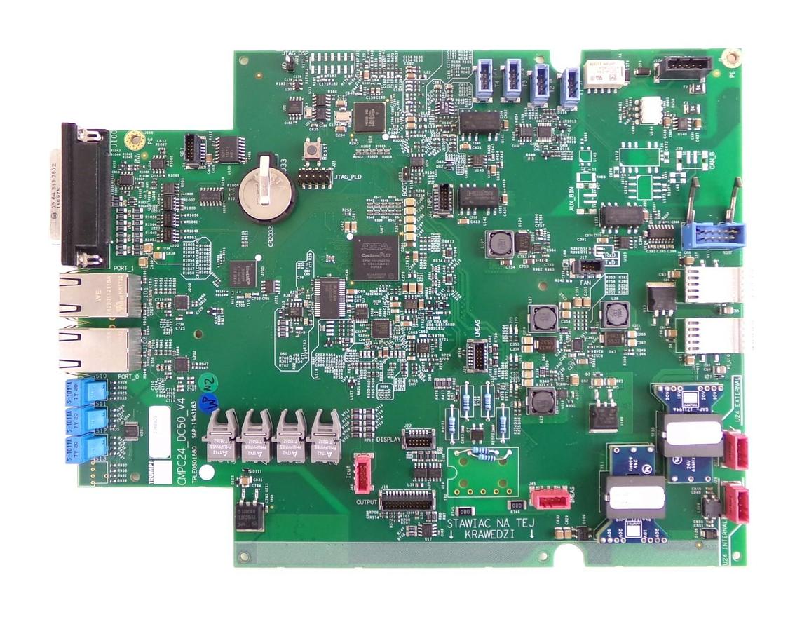 Used Trumpf Huttinger 2368929 Interface PCB CMPC24_DC50_V4 TruPlasma Working Surplus