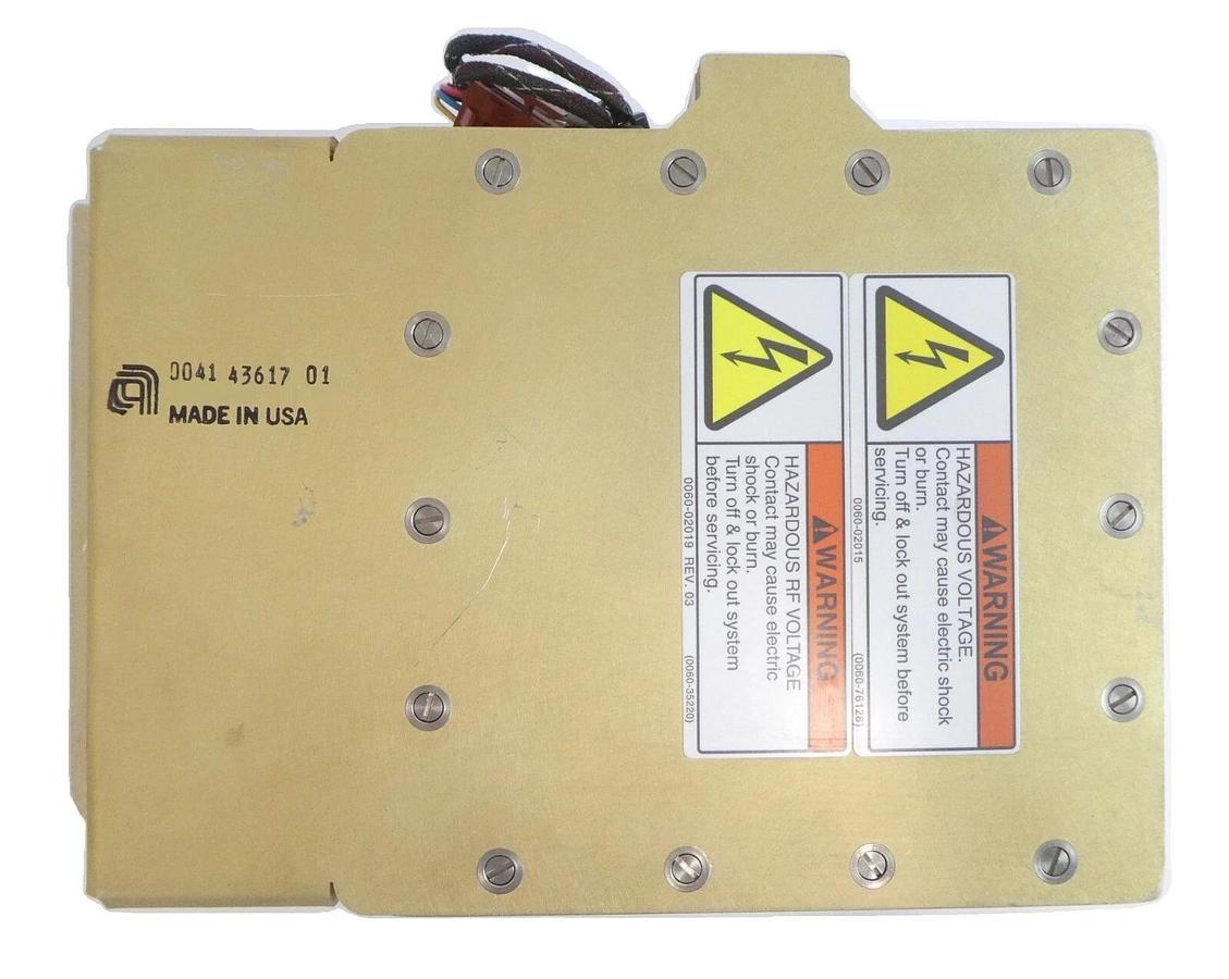 Used AMAT Applied Materials 0041-43617 RF Filter Assembly Working Surplus