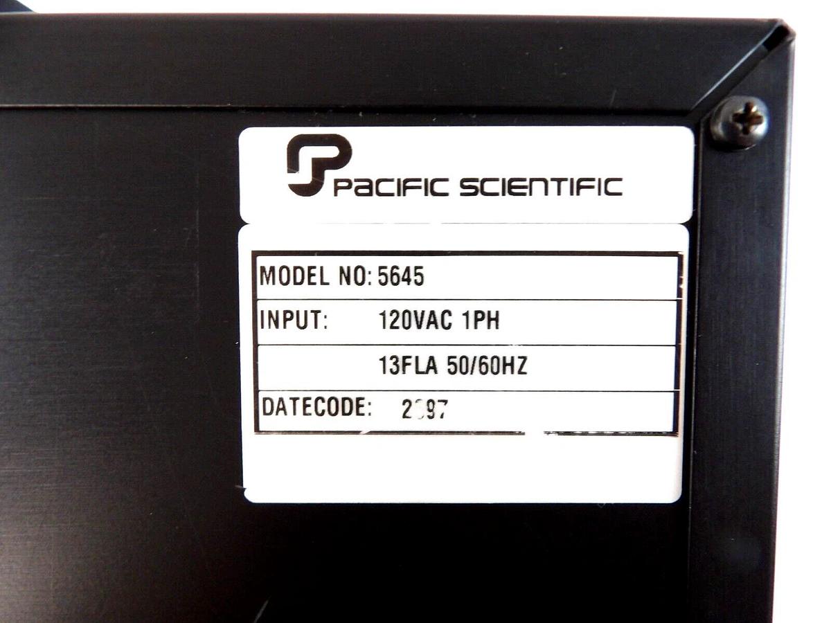 Used Pacific Scientific 5645 Automation Microstepping Indexer/Drive Working Surplus