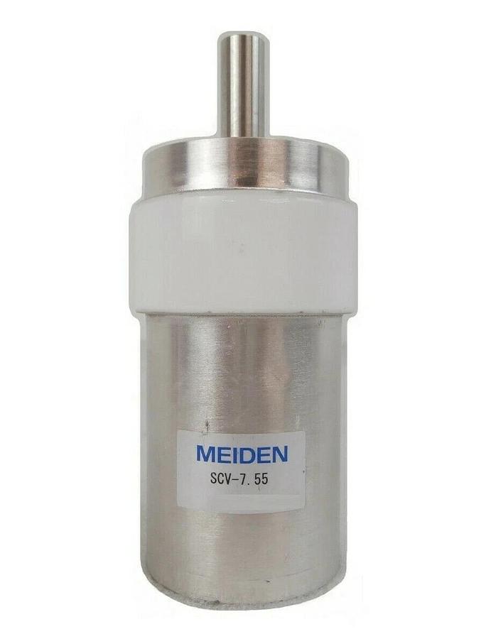 Used Meiden SCV-7.55 Vacuum Variable Capacitor VM Series 13.56 MHz Working Surplus
