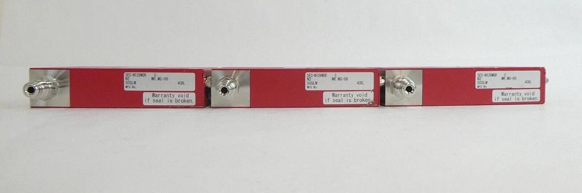 Used Horiba STEC N100 Mass Flow Controller MFC SEC-N126MGR Lot of 10 Working Surplus
