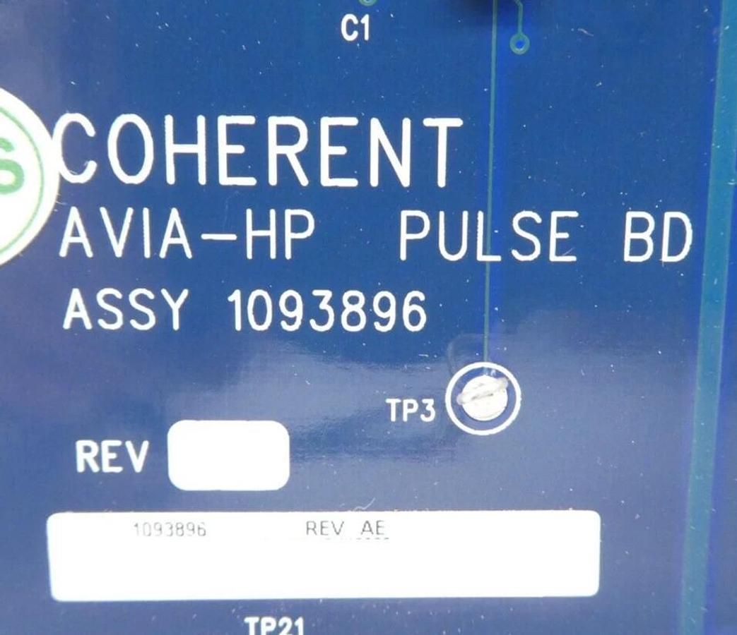Used Coherent 1093896 AVIA-HP Pulse Board PCB Card Working Surplus