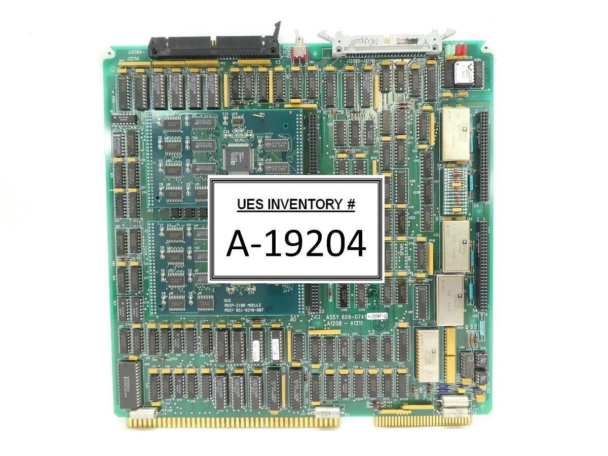 Used ASML 859-0741-004-G Interface Board PCB Card A1208 - A1211 Broken Tab Working
