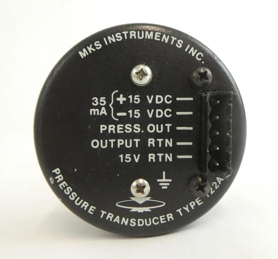 Used MKS Instruments 122AA-00010AB Baratron Pressure Transducer Working