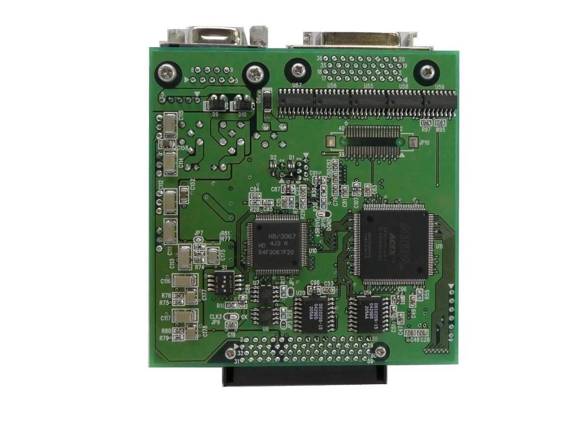 Used Hamamatsu C9047/48_CB_0306 Interface Processor Board PCB Nikon NSR-S205C Working
