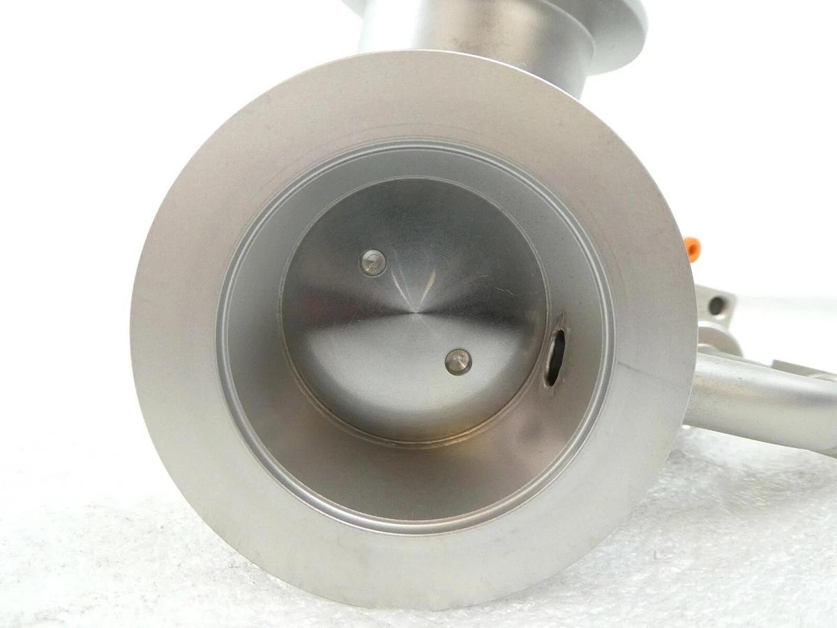 Used MKS Instruments 100018067 Pneumatic Right Angle Valve NW50 AMAT Chamber Working