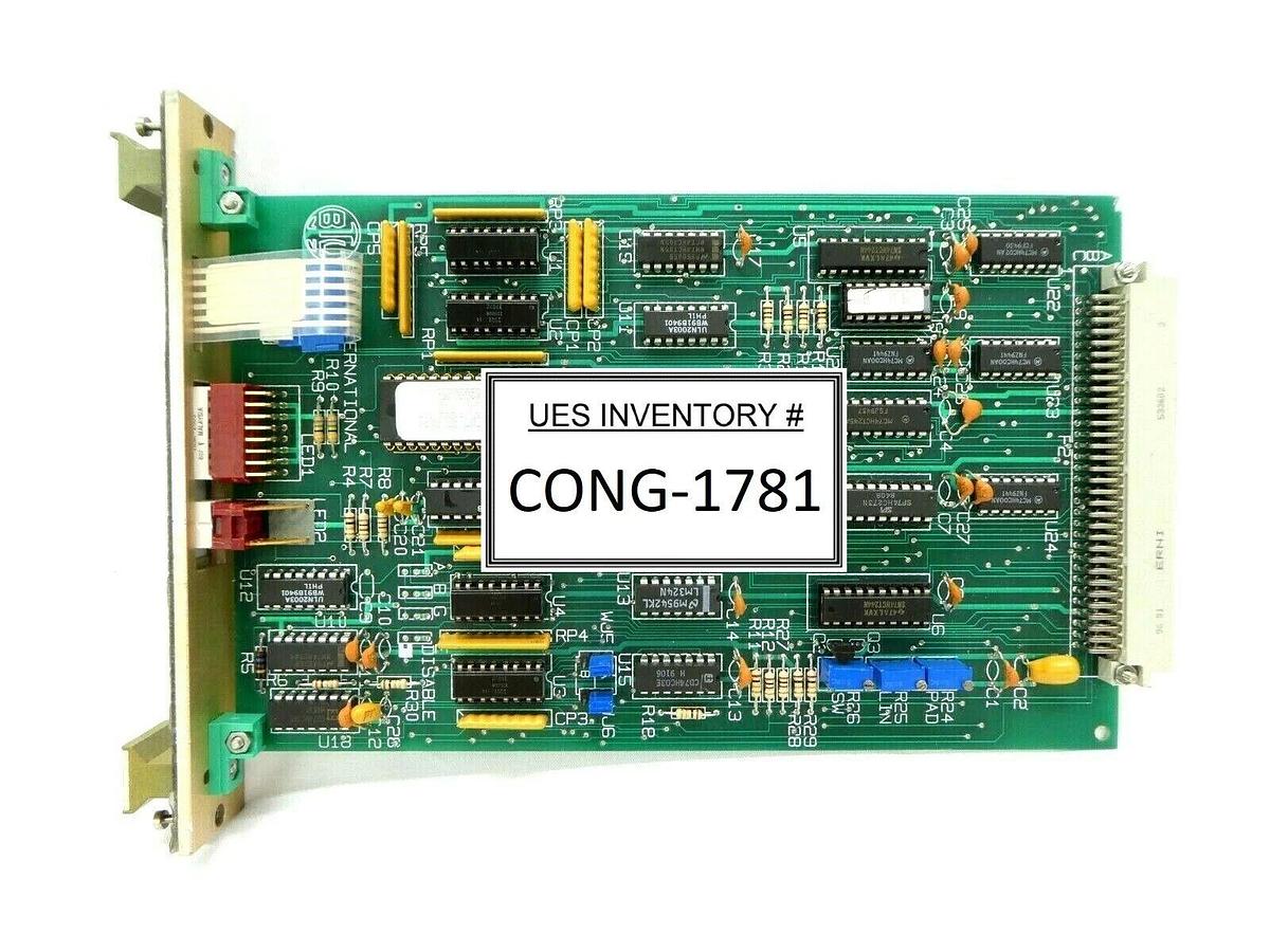Used BTU Engineering 3162432V02 Paddle and Door Control PCB Card 3162430 As-Is