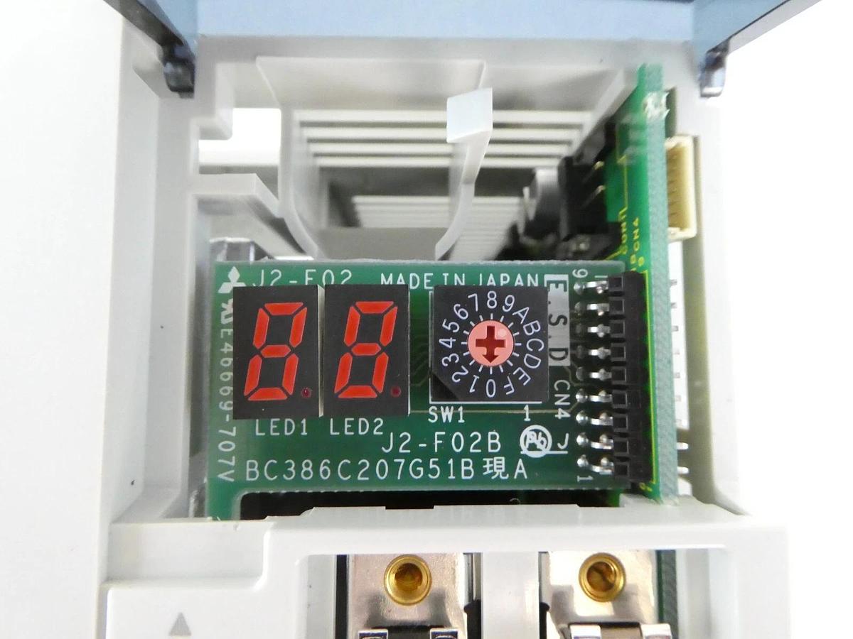 Used Mitsubishi Electric MR-J2S-40B1-EH018 AC Servo Driver MELSERVO Working Surplus