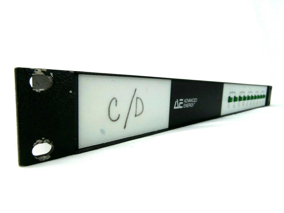 Used AE Advanced Energy 2196-000-A DC Interface Module Display Panel Used Working