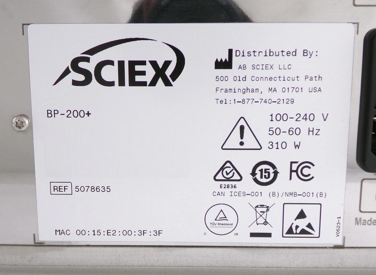 Used AB Sciex 5078635 Binary Pump Module BP-200 ExionLC 2.0 MDS Spare Surplus
