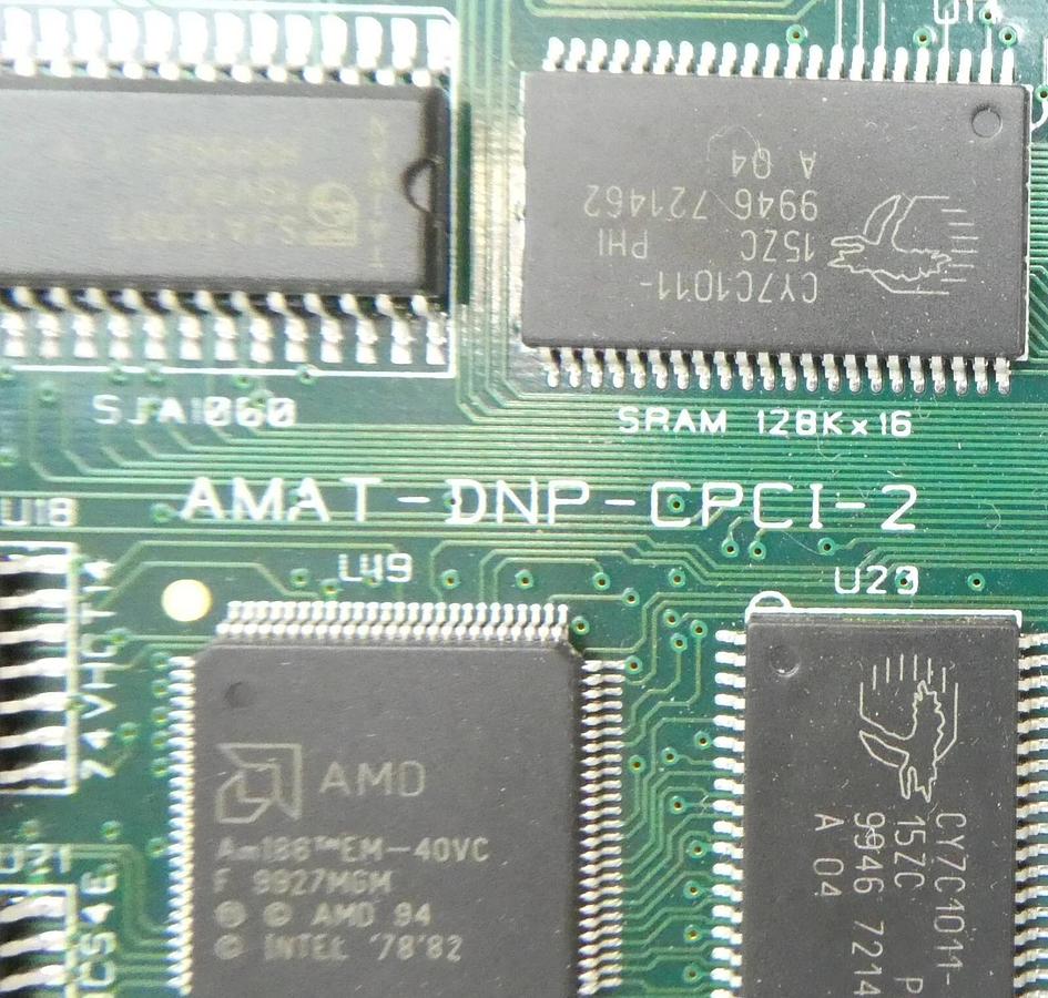 Used SST Woodhead AMAT-DNP-CPCI-1 DeviceNet Pro PCB Card AMAT 0190-05400 Working