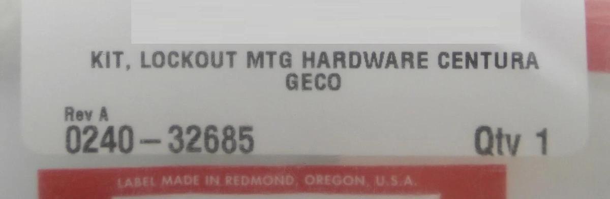AMAT Applied Materials 0240-32685 Lockout MTG Hardware Kit Centura New Surplus