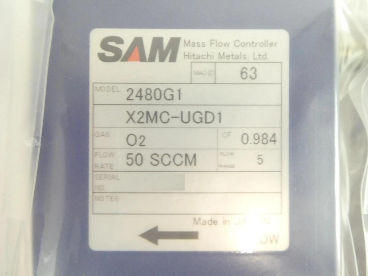 Hitachi Metals SAM MFC Mass Flow Controller 2480G1 SFC Series Lot of 5 New
