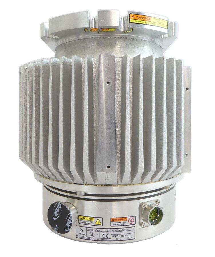 Used TV801 ISOF Varian 8698933 Turbomolecular Pump Turbo Spectrometer Working Surplus