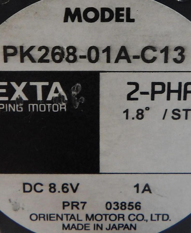 Used Oriental Motor PK268-01A-C13 2-Phase Stepping Motor Reseller Lot of 12 Working