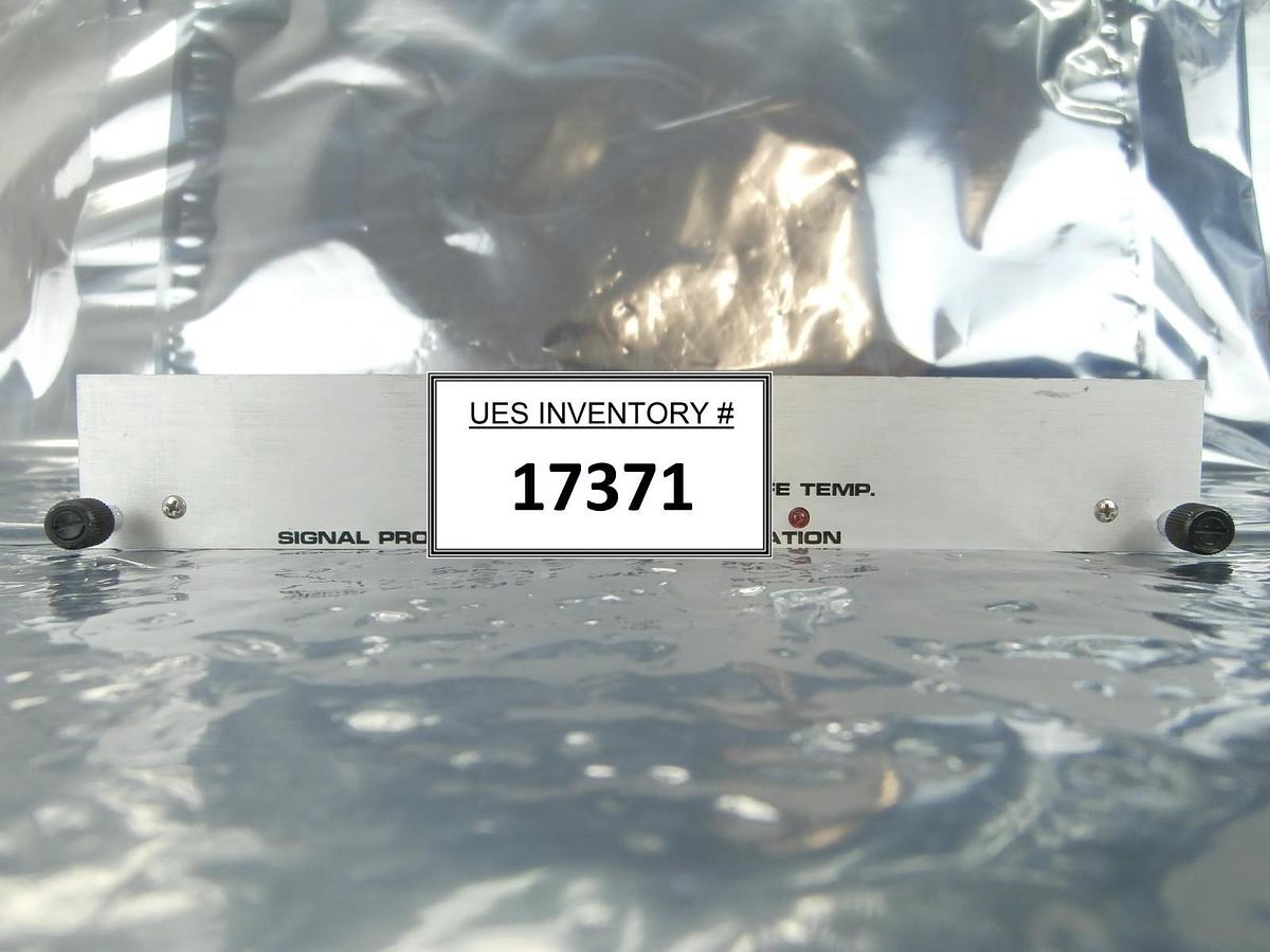 Used BTU Engineering 3162012 Signal Processor Pyrogenic Oxidation VME PCB Card Used
