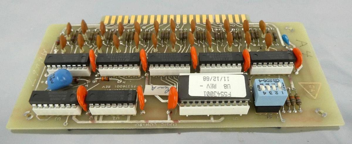 Used Varian VSEA F5374001 Logic Control PCB Assembly Working Surplus